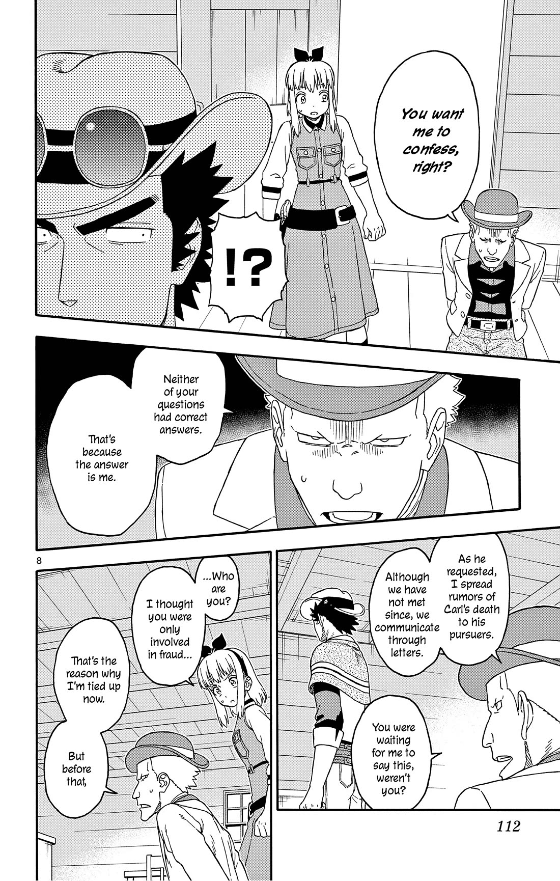 Hoankan Evans no Uso Chapter 177 page 8 - Chapter 177: The Sheriff Does Not Have New Information