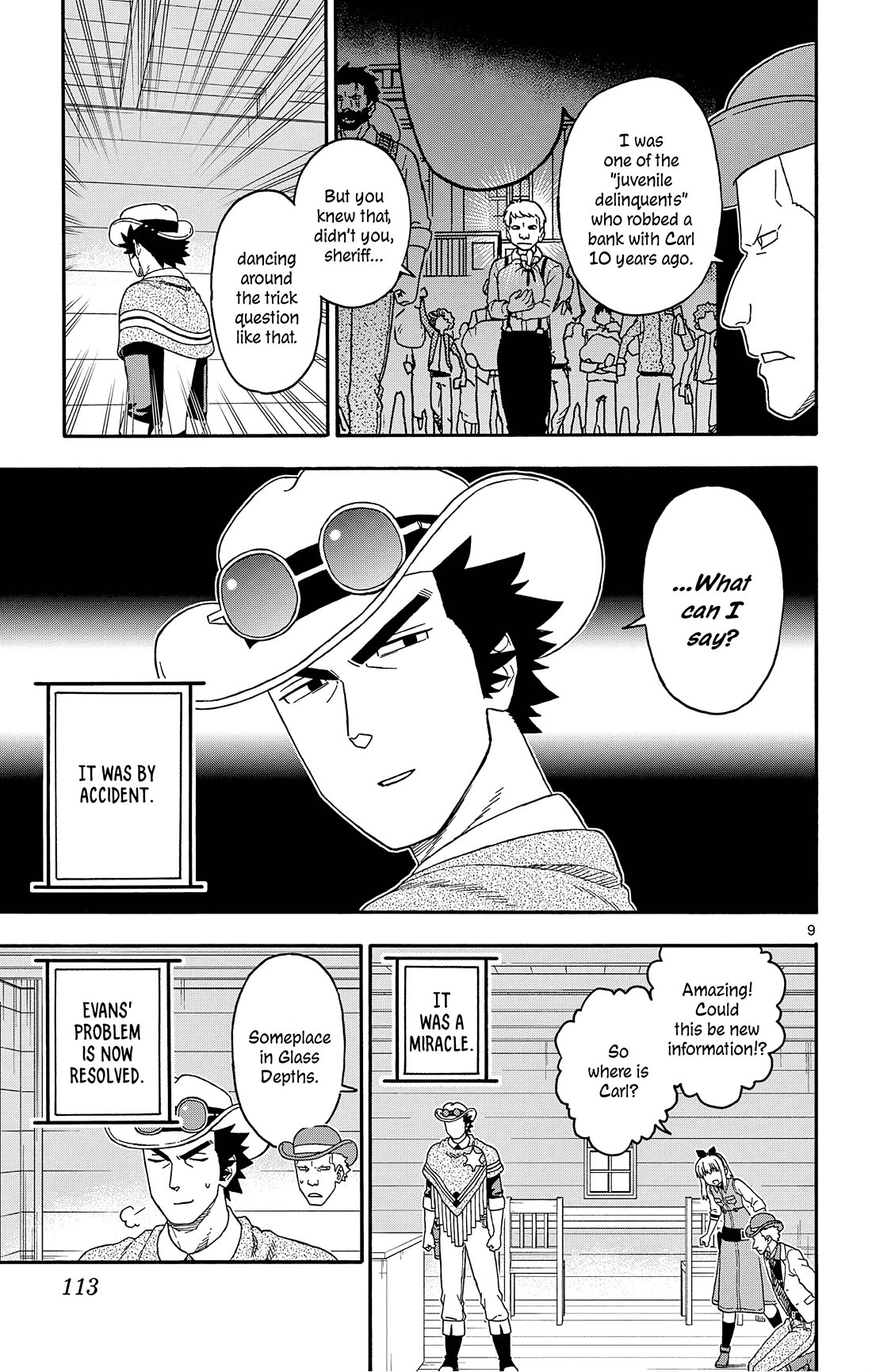 Hoankan Evans no Uso Chapter 177 page 9 - Chapter 177: The Sheriff Does Not Have New Information