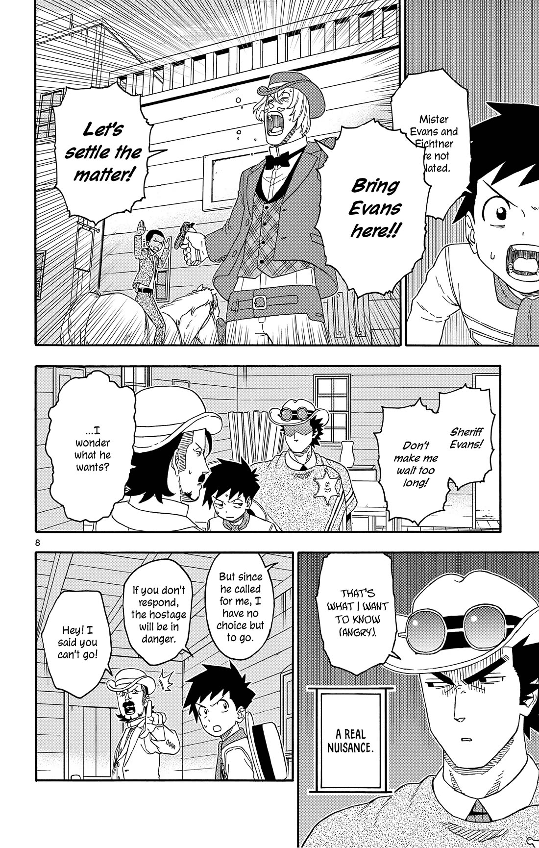 Hoankan Evans no Uso Chapter 179 page 8 - Chapter 179: Suspicious Innocent (2)