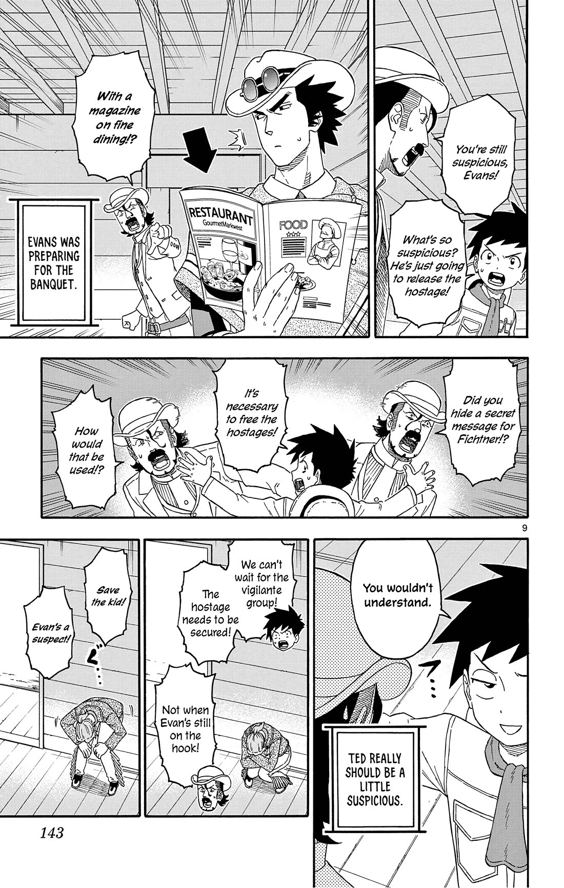 Hoankan Evans no Uso Chapter 179 page 9 - Chapter 179: Suspicious Innocent (2)