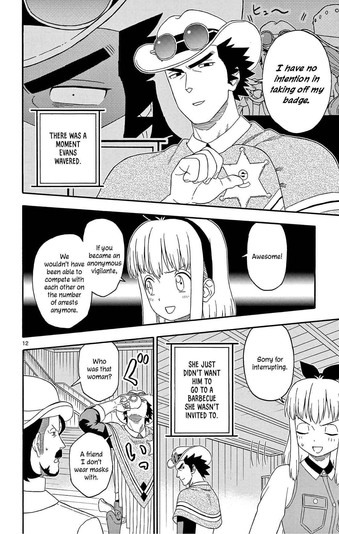 Hoankan Evans no Uso Chapter 180 page 12 - Chapter 180: Suspicious Innocent (3)