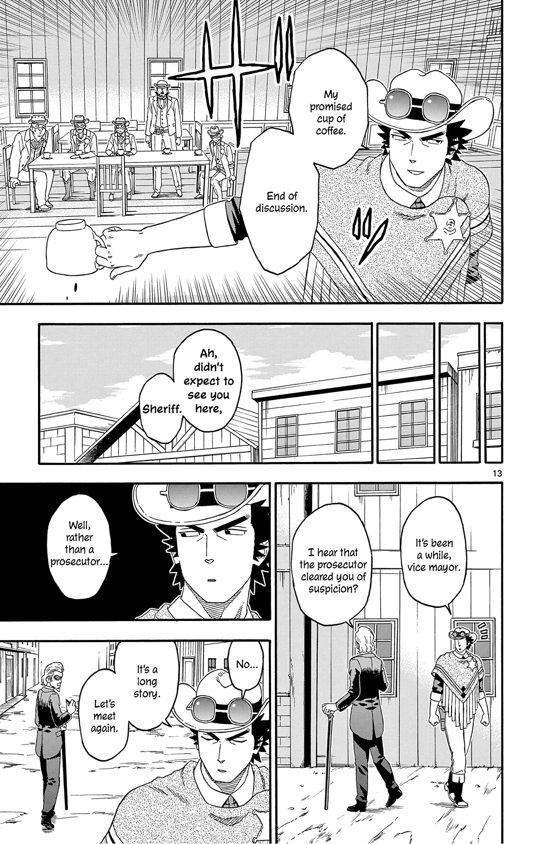 Hoankan Evans no Uso Chapter 180 page 13 - Chapter 180: Suspicious Innocent (3)