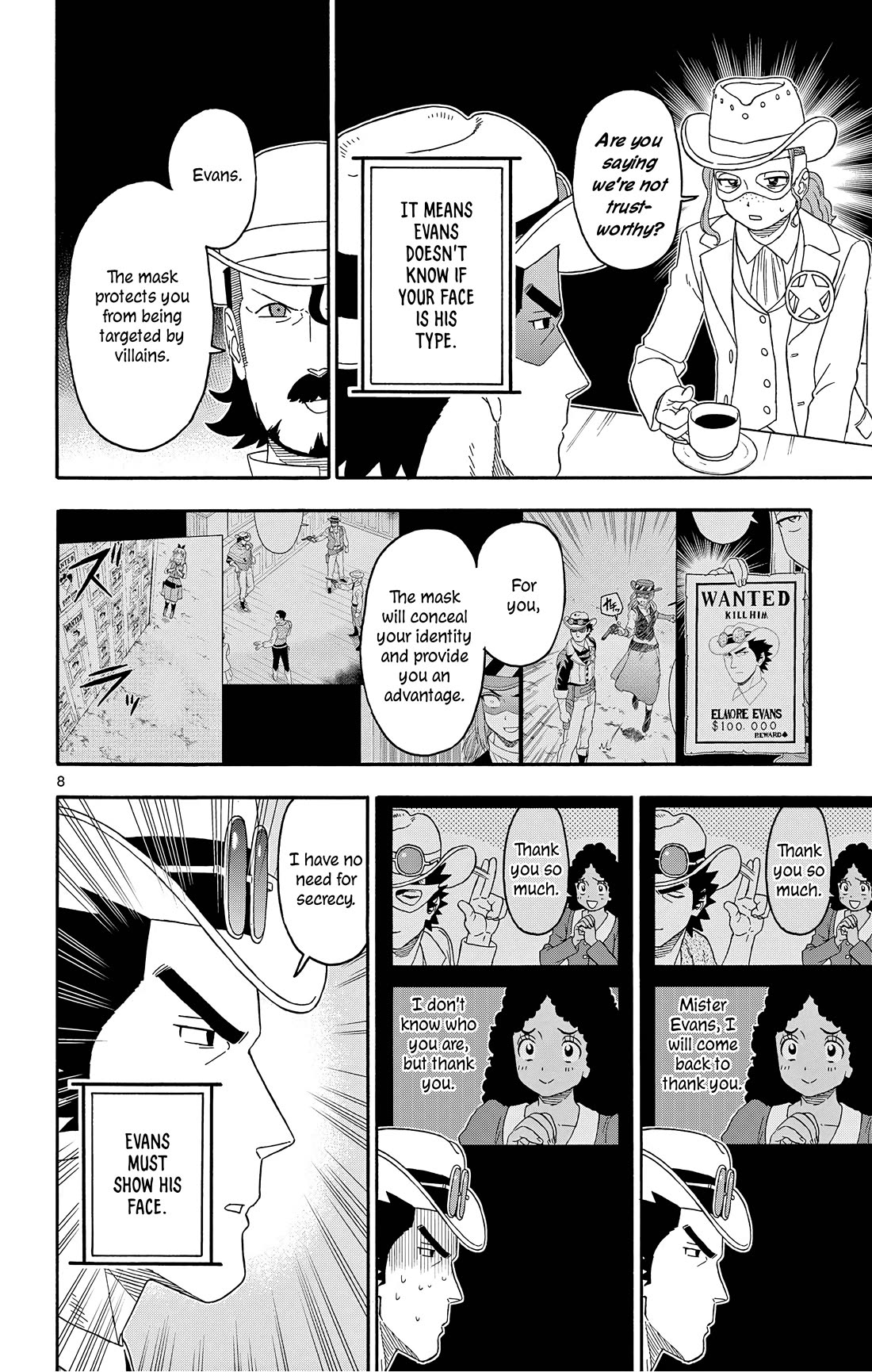 Hoankan Evans no Uso Chapter 180 page 8 - Chapter 180: Suspicious Innocent (3)