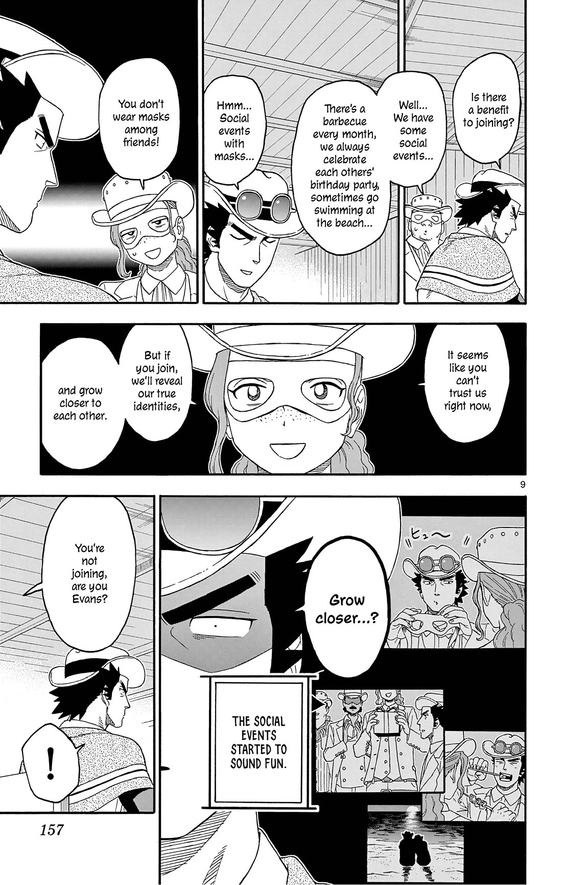 Hoankan Evans no Uso Chapter 180 page 9 - Chapter 180: Suspicious Innocent (3)