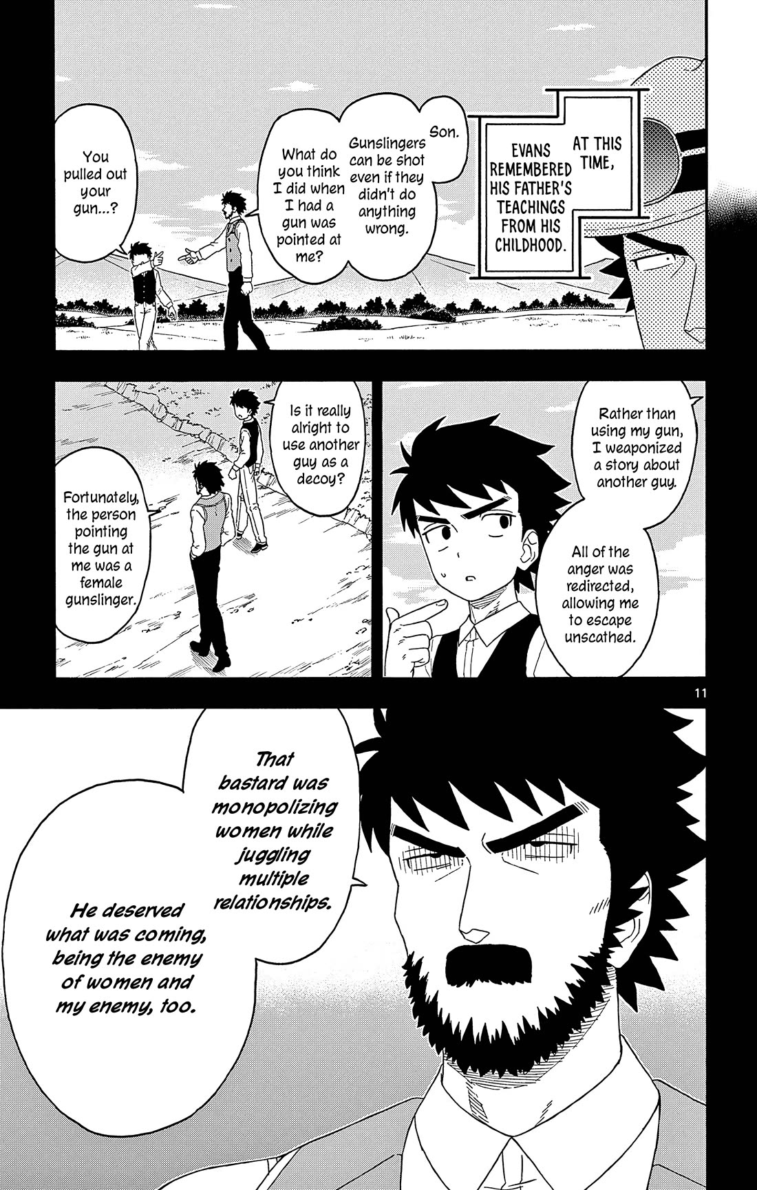 Hoankan Evans no Uso Chapter 182 page 11 - Chapter 182: The Intruder Out of Love