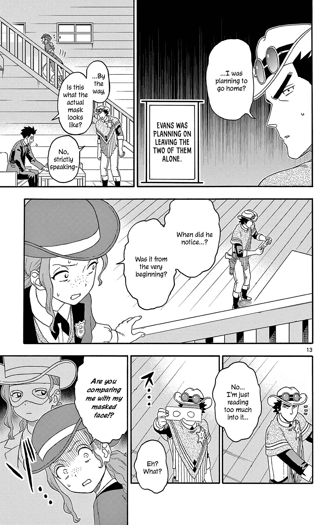 Hoankan Evans no Uso Chapter 183 page 13 - Chapter 183: Nobody Understands Anything