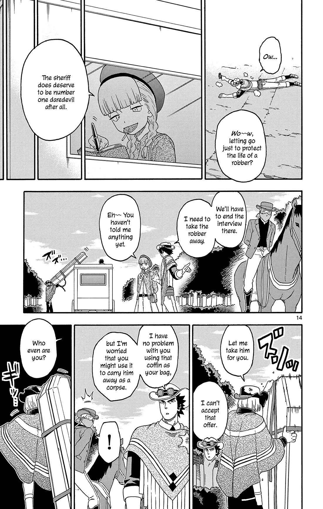 Hoankan Evans no Uso Chapter 184 page 15 - Chapter 184: The Sheriff Isn't Satisfied with Second Place