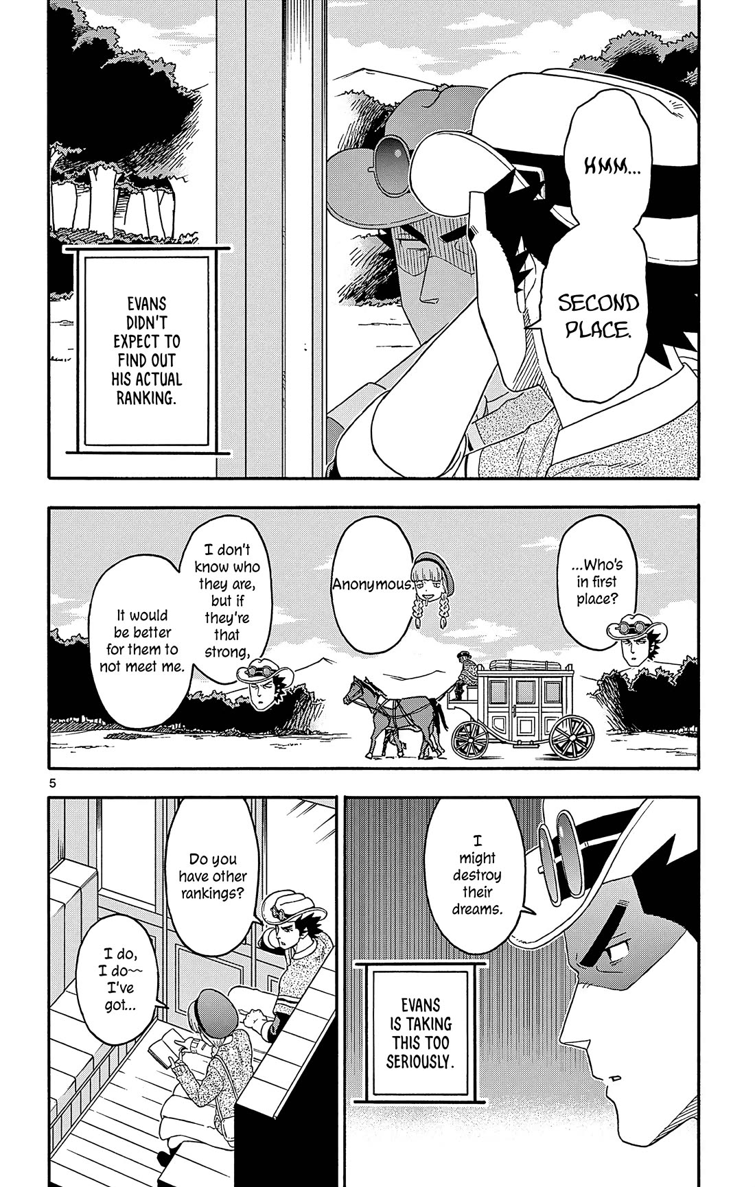 Hoankan Evans no Uso Chapter 184 page 6 - Chapter 184: The Sheriff Isn't Satisfied with Second Place