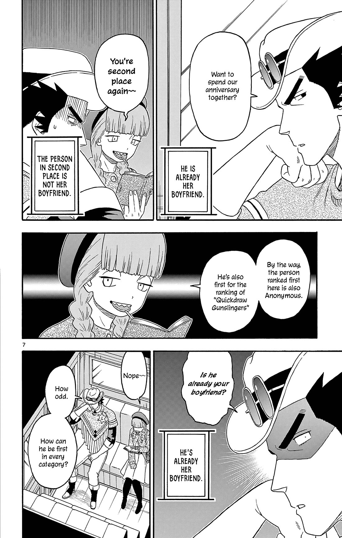 Hoankan Evans no Uso Chapter 184 page 8 - Chapter 184: The Sheriff Isn't Satisfied with Second Place