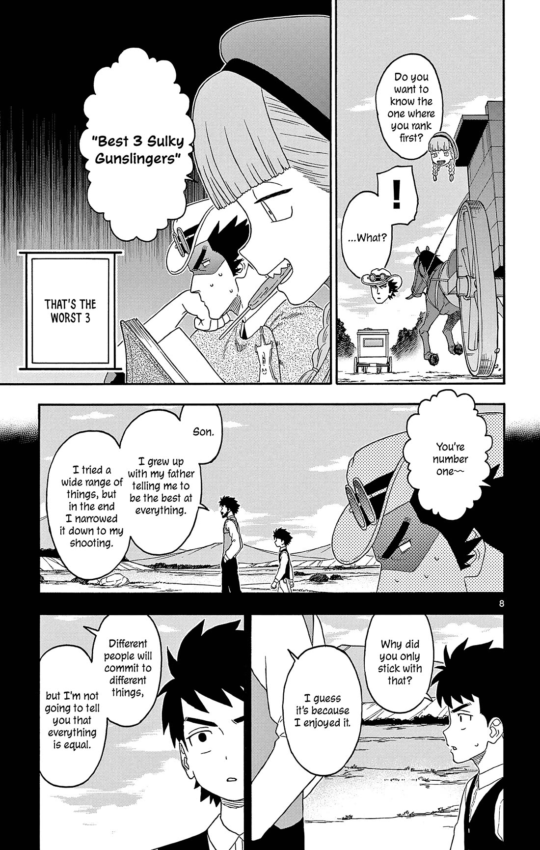 Hoankan Evans no Uso Chapter 184 page 9 - Chapter 184: The Sheriff Isn't Satisfied with Second Place