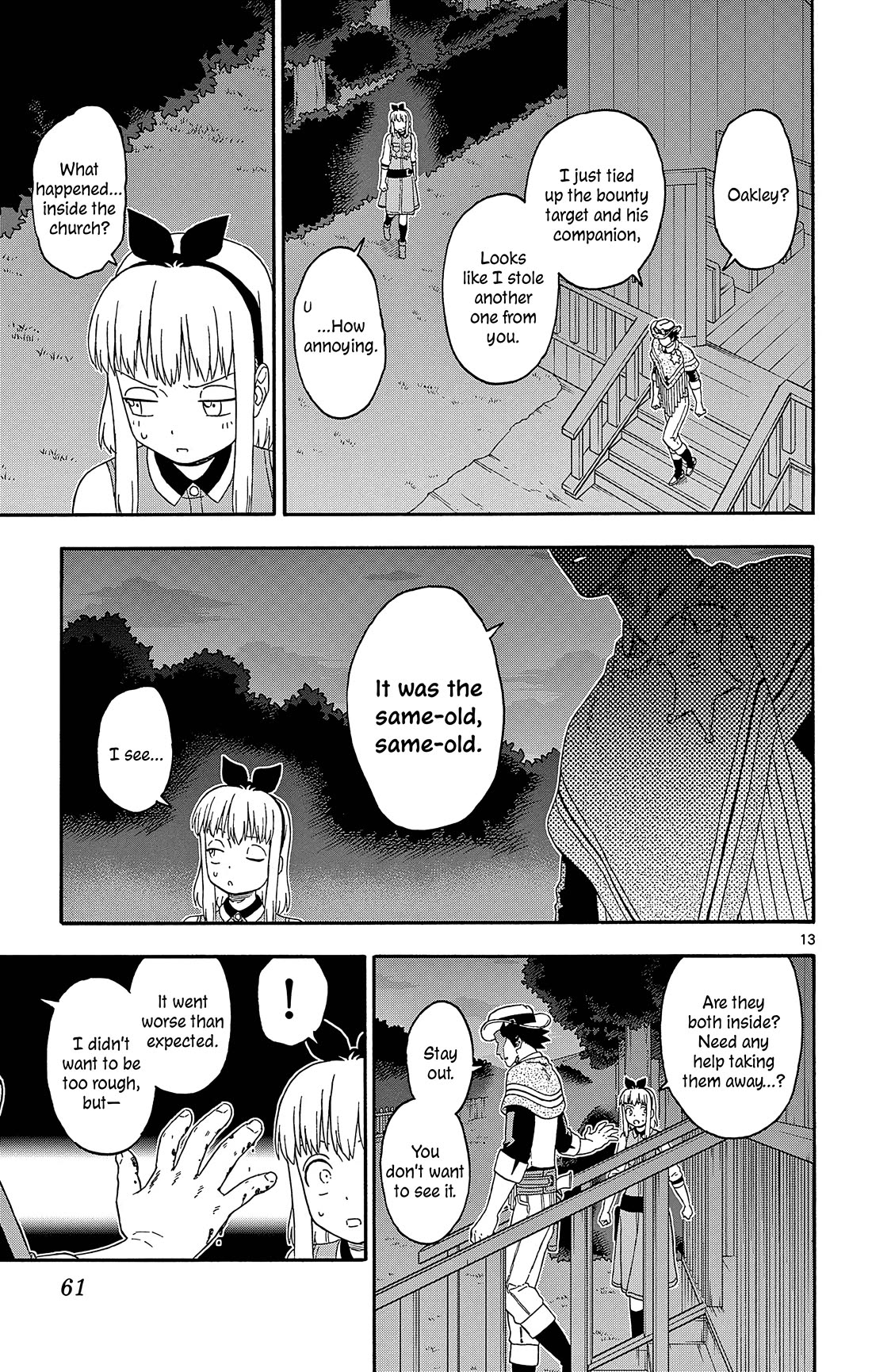 Hoankan Evans no Uso Chapter 185 page 13 - Chapter 185: Don't Show Blood to a Bounty Hunter