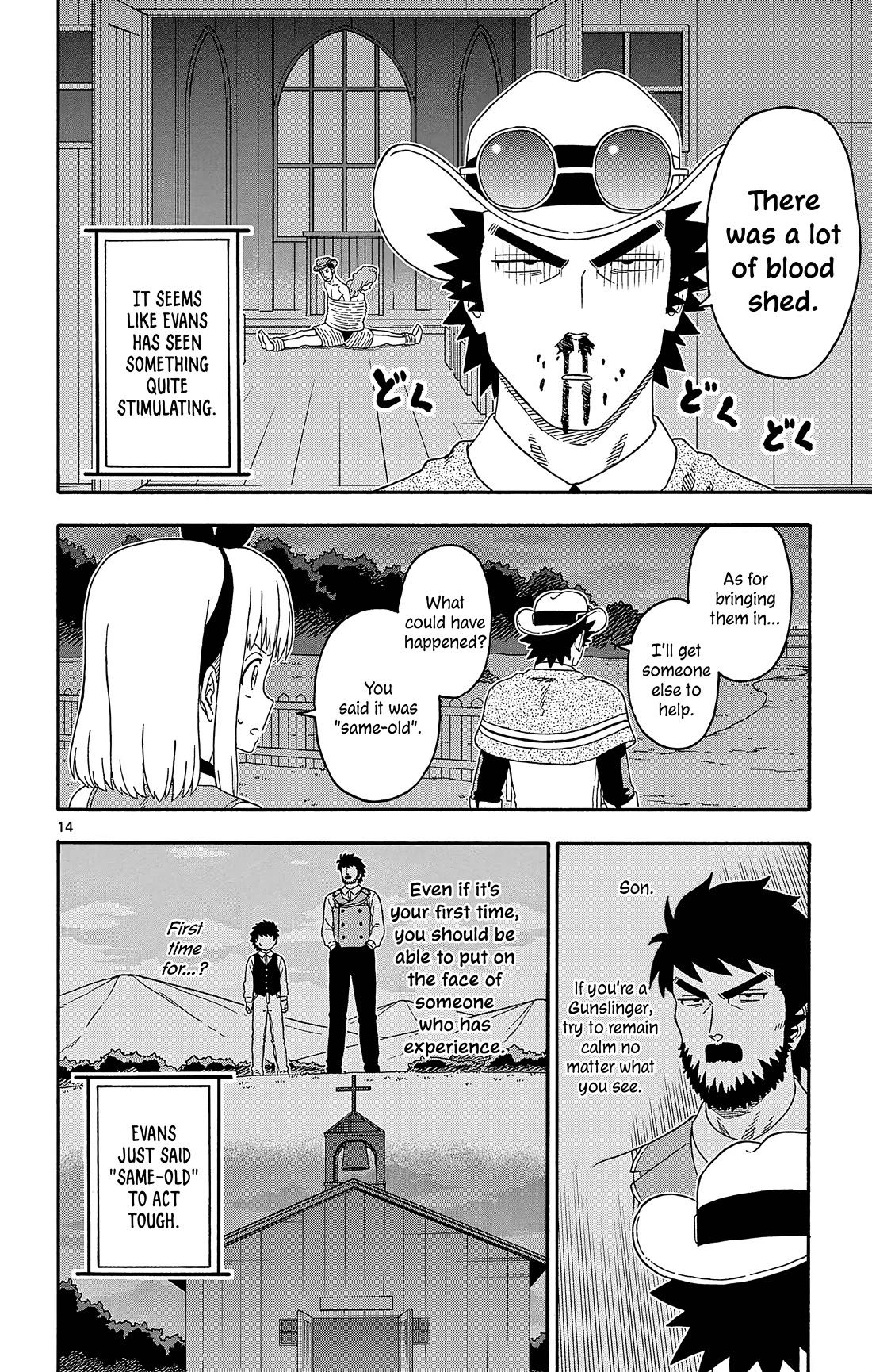 Hoankan Evans no Uso Chapter 185 page 14 - Chapter 185: Don't Show Blood to a Bounty Hunter