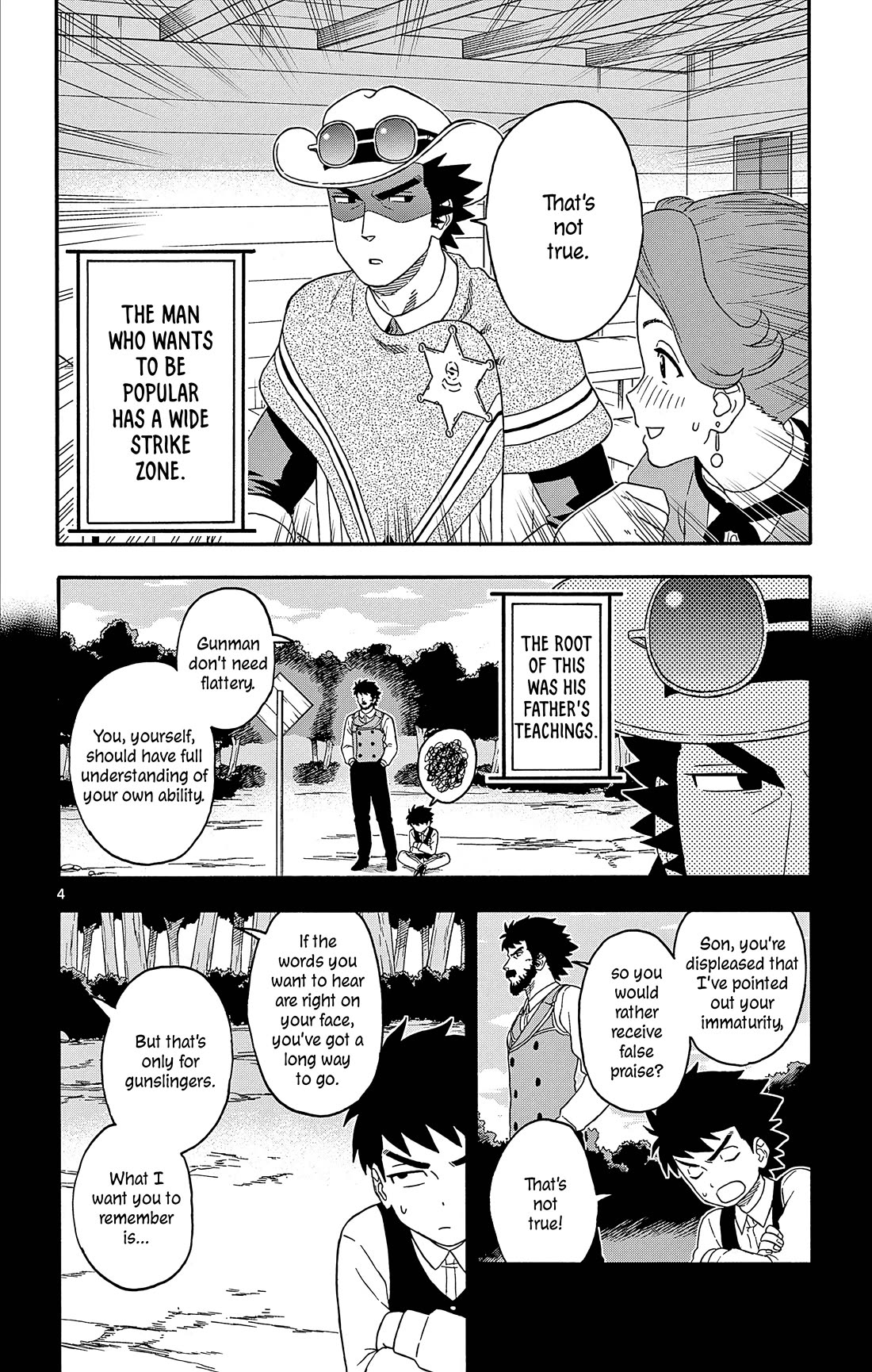 Hoankan Evans no Uso Chapter 187 page 4 - Chapter 187: The Sheriff Says That's Not True
