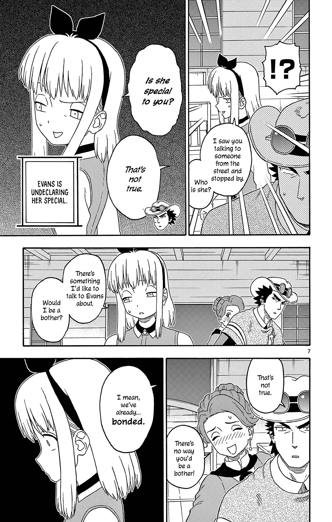 Hoankan Evans no Uso Chapter 187 page 7 - Chapter 187: The Sheriff Says That's Not True