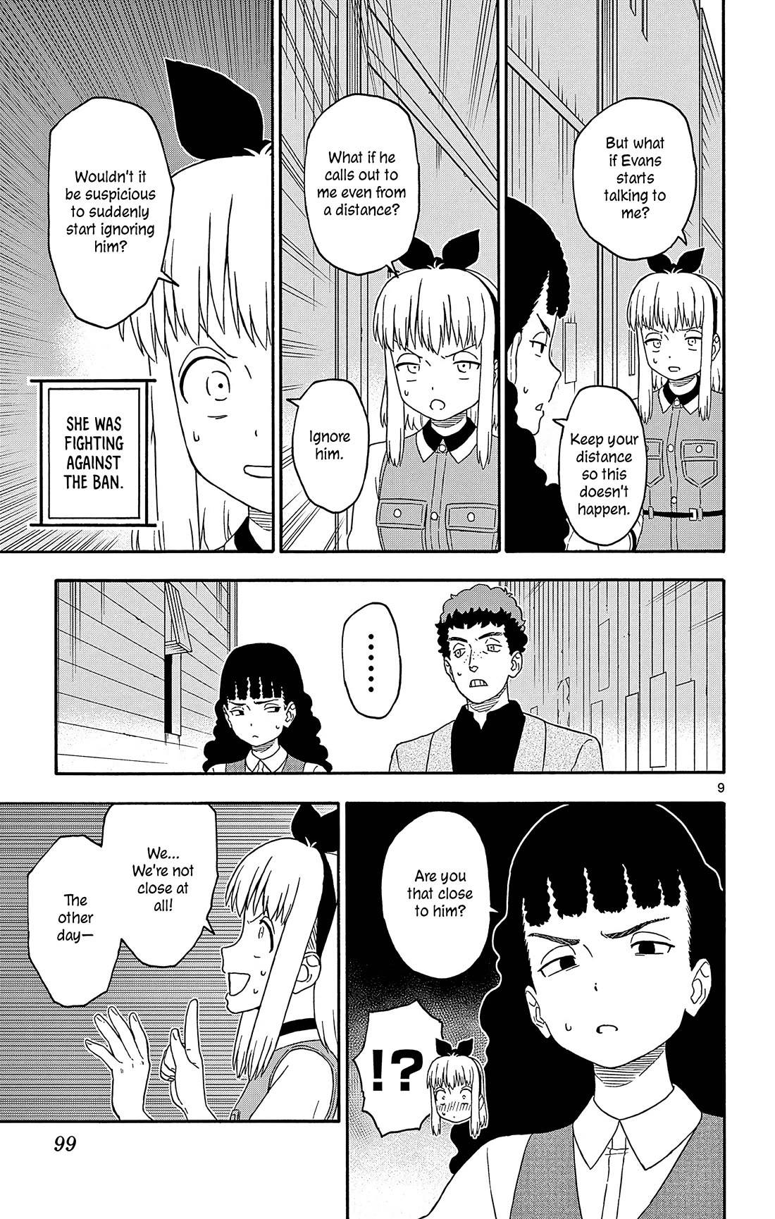 Hoankan Evans no Uso Chapter 188 page 9 - Chapter 188: Attack Plan ①
