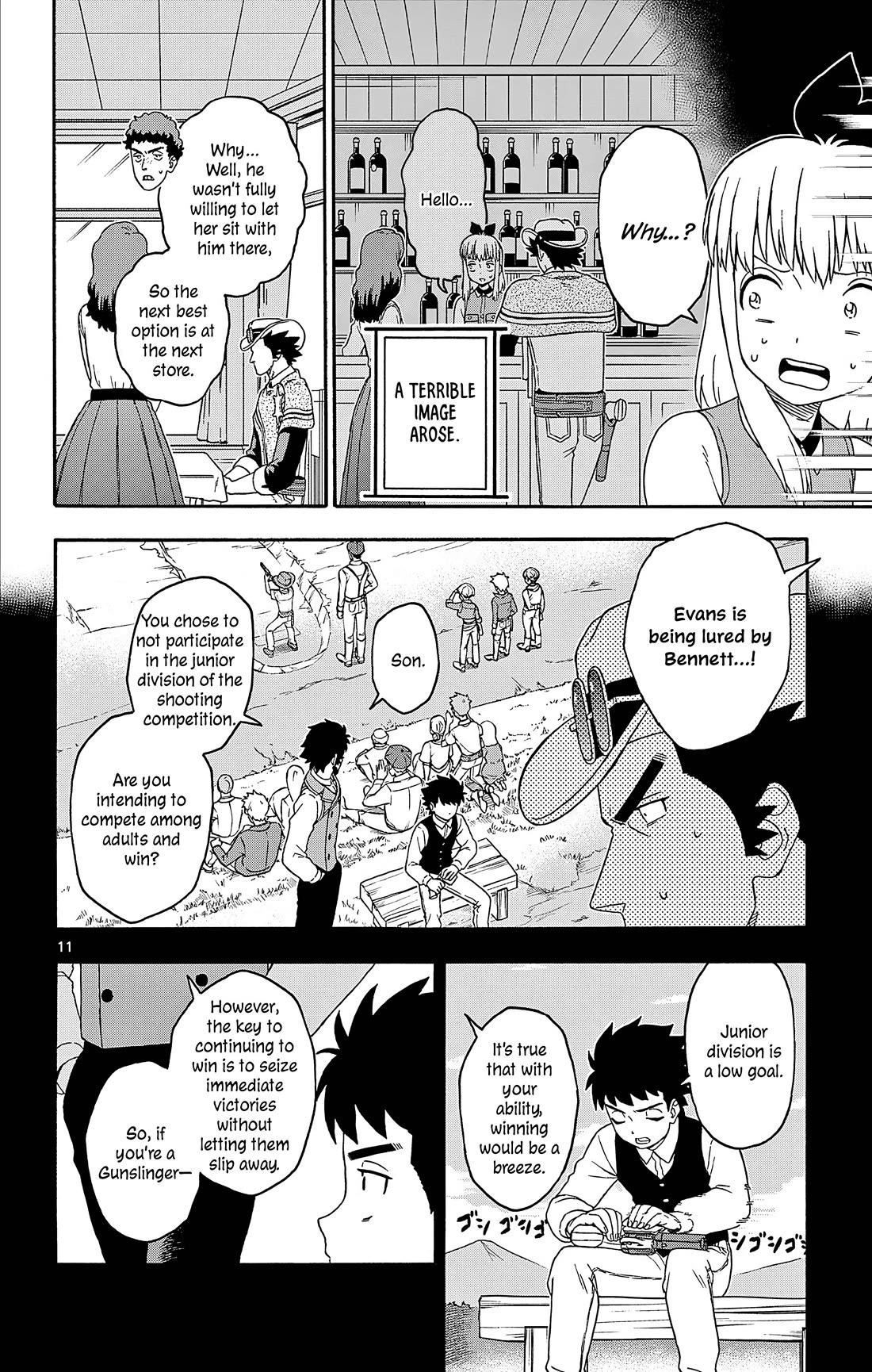 Hoankan Evans no Uso Chapter 189 page 11 - Chapter 189: Attack Plan ②