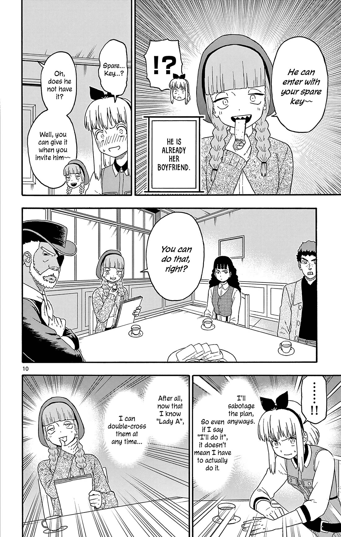 Hoankan Evans no Uso Chapter 190 page 10 - Chapter 190: Attack Plan ③