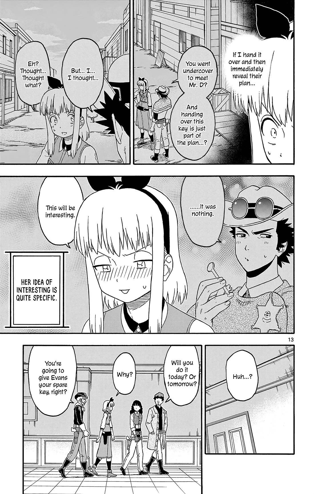 Hoankan Evans no Uso Chapter 190 page 13 - Chapter 190: Attack Plan ③