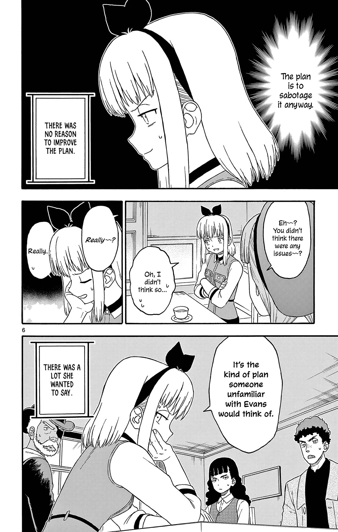 Hoankan Evans no Uso Chapter 190 page 6 - Chapter 190: Attack Plan ③