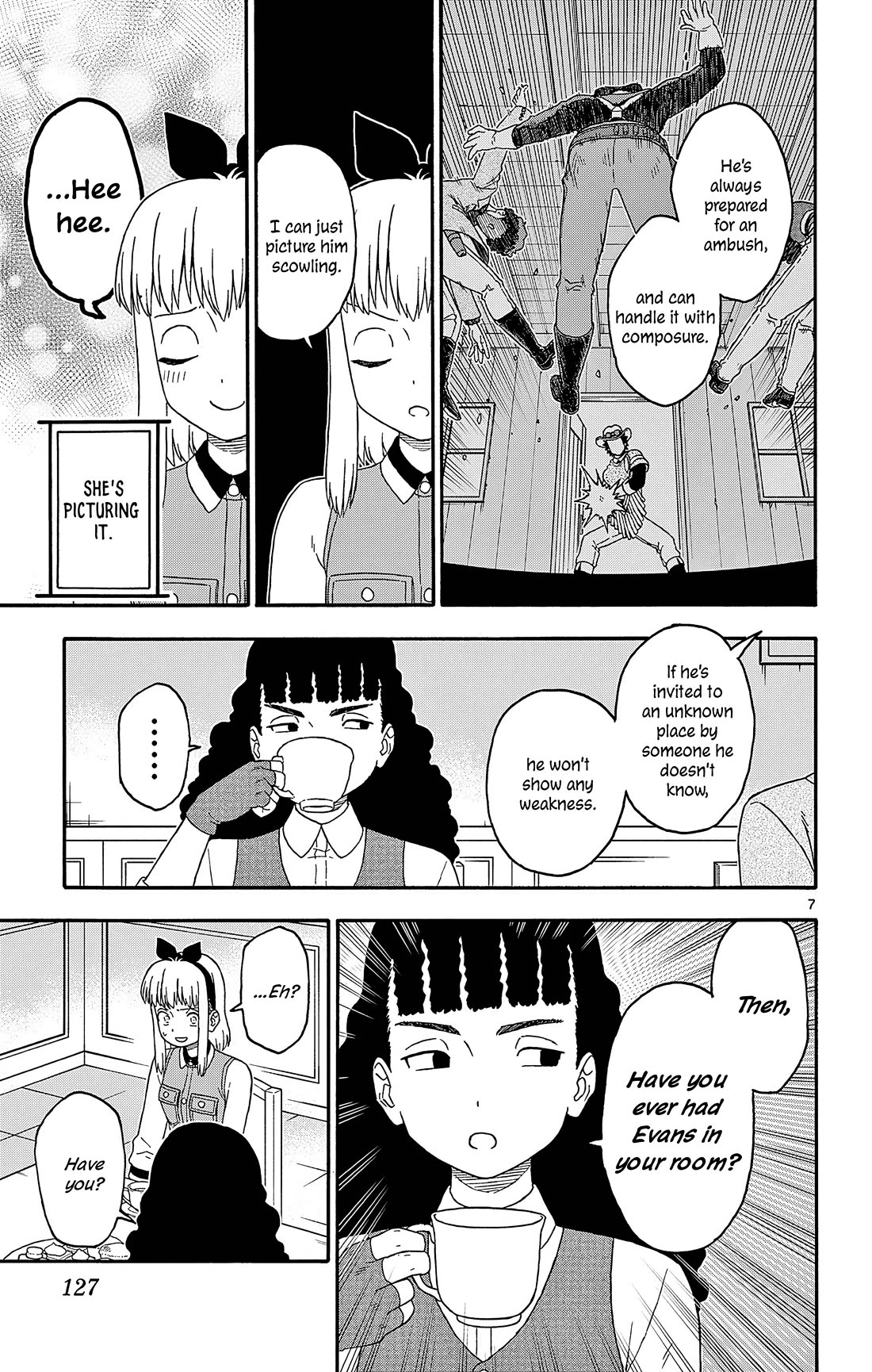 Hoankan Evans no Uso Chapter 190 page 7 - Chapter 190: Attack Plan ③