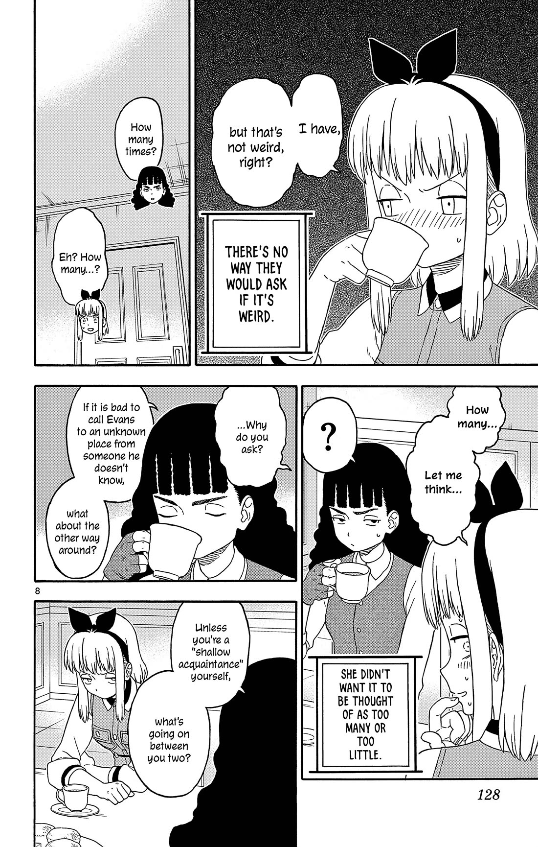 Hoankan Evans no Uso Chapter 190 page 8 - Chapter 190: Attack Plan ③
