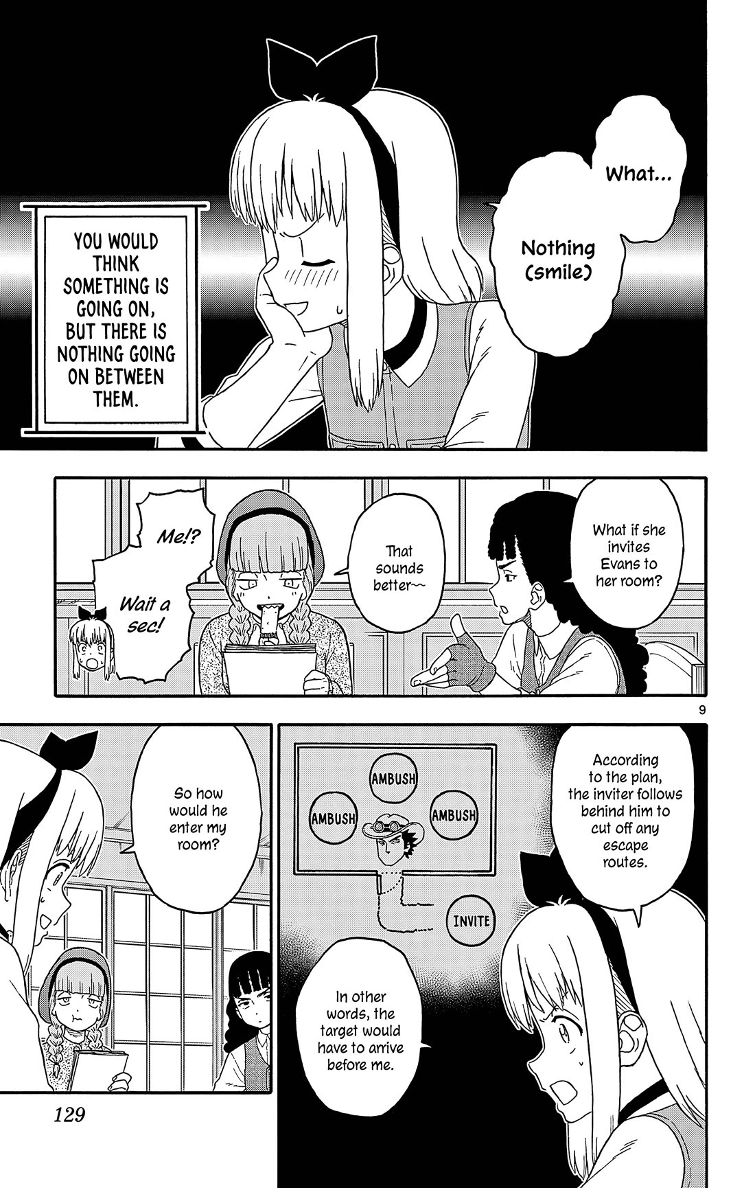 Hoankan Evans no Uso Chapter 190 page 9 - Chapter 190: Attack Plan ③
