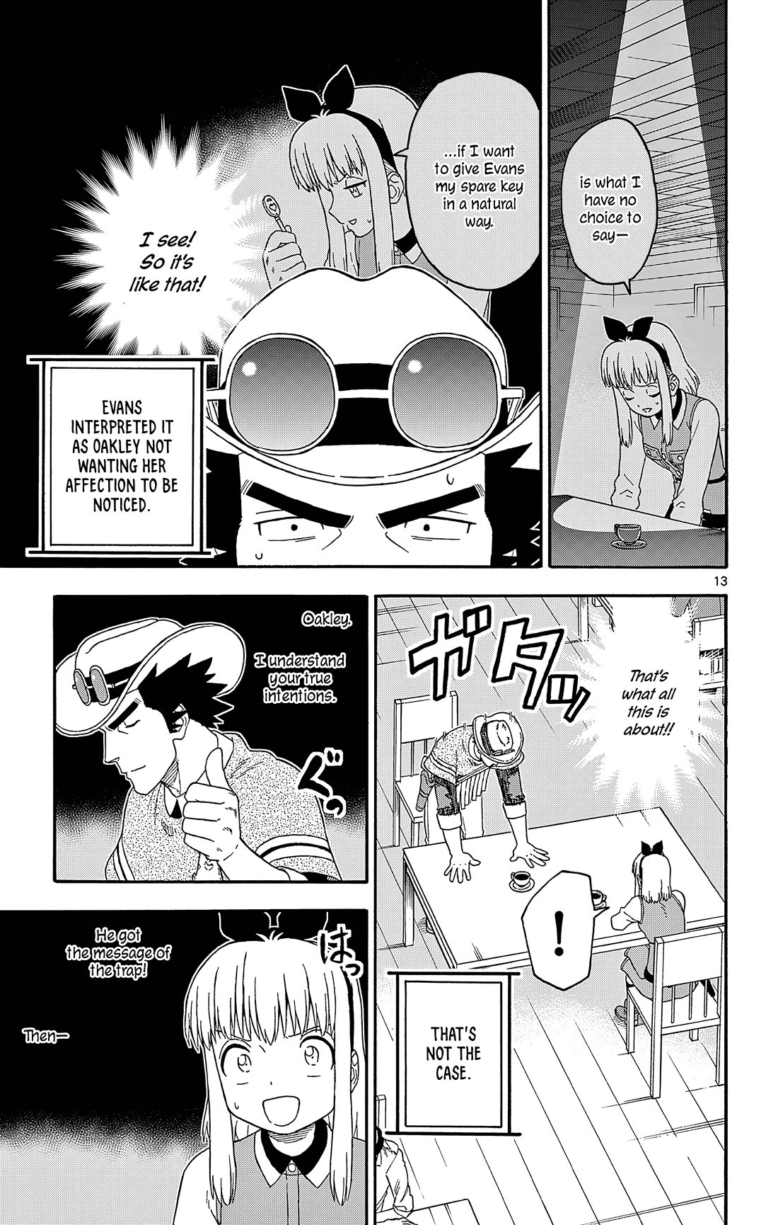 Hoankan Evans no Uso Chapter 191 page 13 - Chapter 191: Attack Plan ④