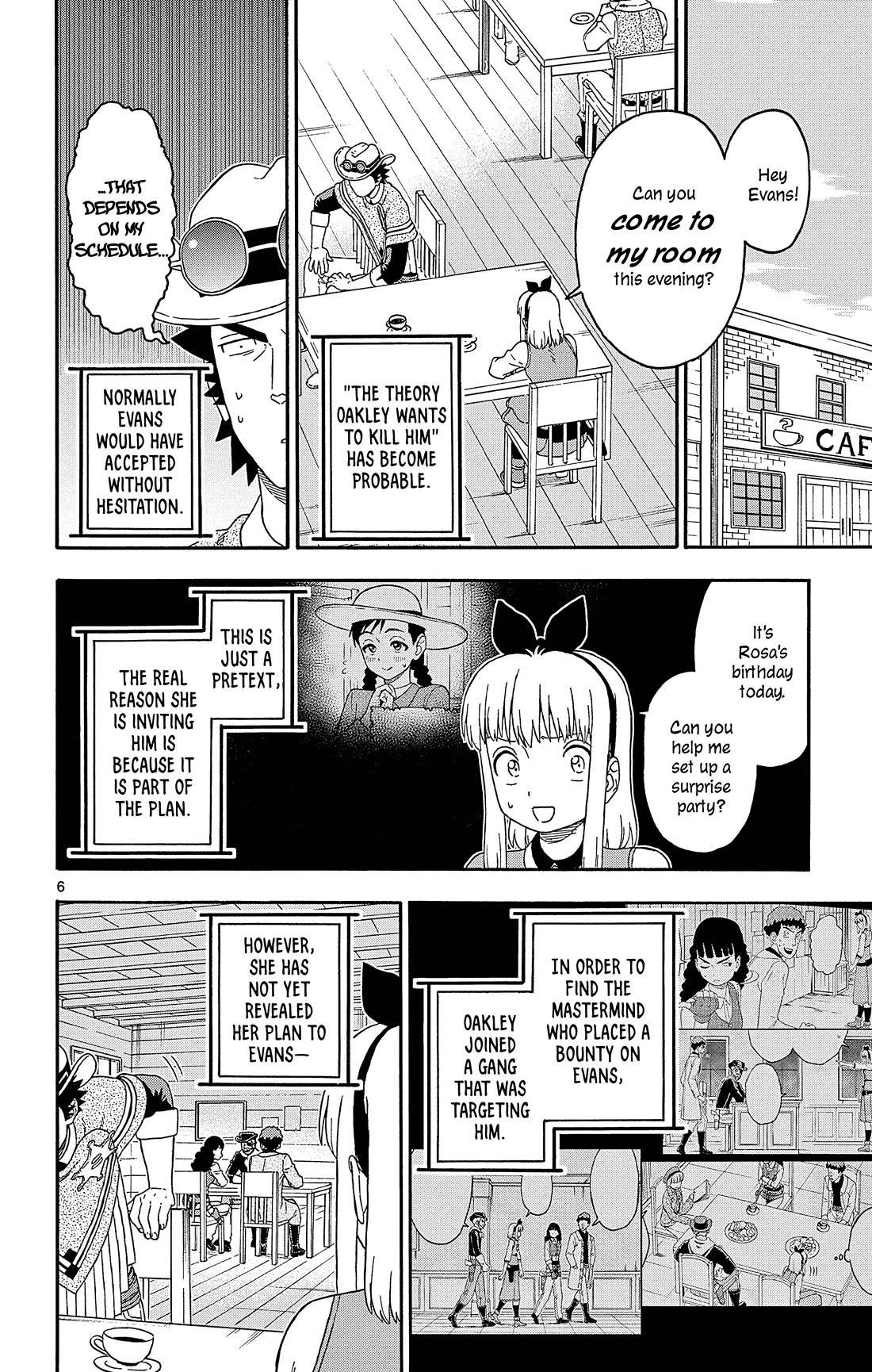 Hoankan Evans no Uso Chapter 191 page 6 - Chapter 191: Attack Plan ④