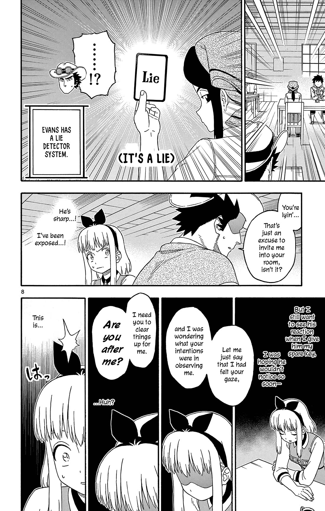 Hoankan Evans no Uso Chapter 191 page 8 - Chapter 191: Attack Plan ④