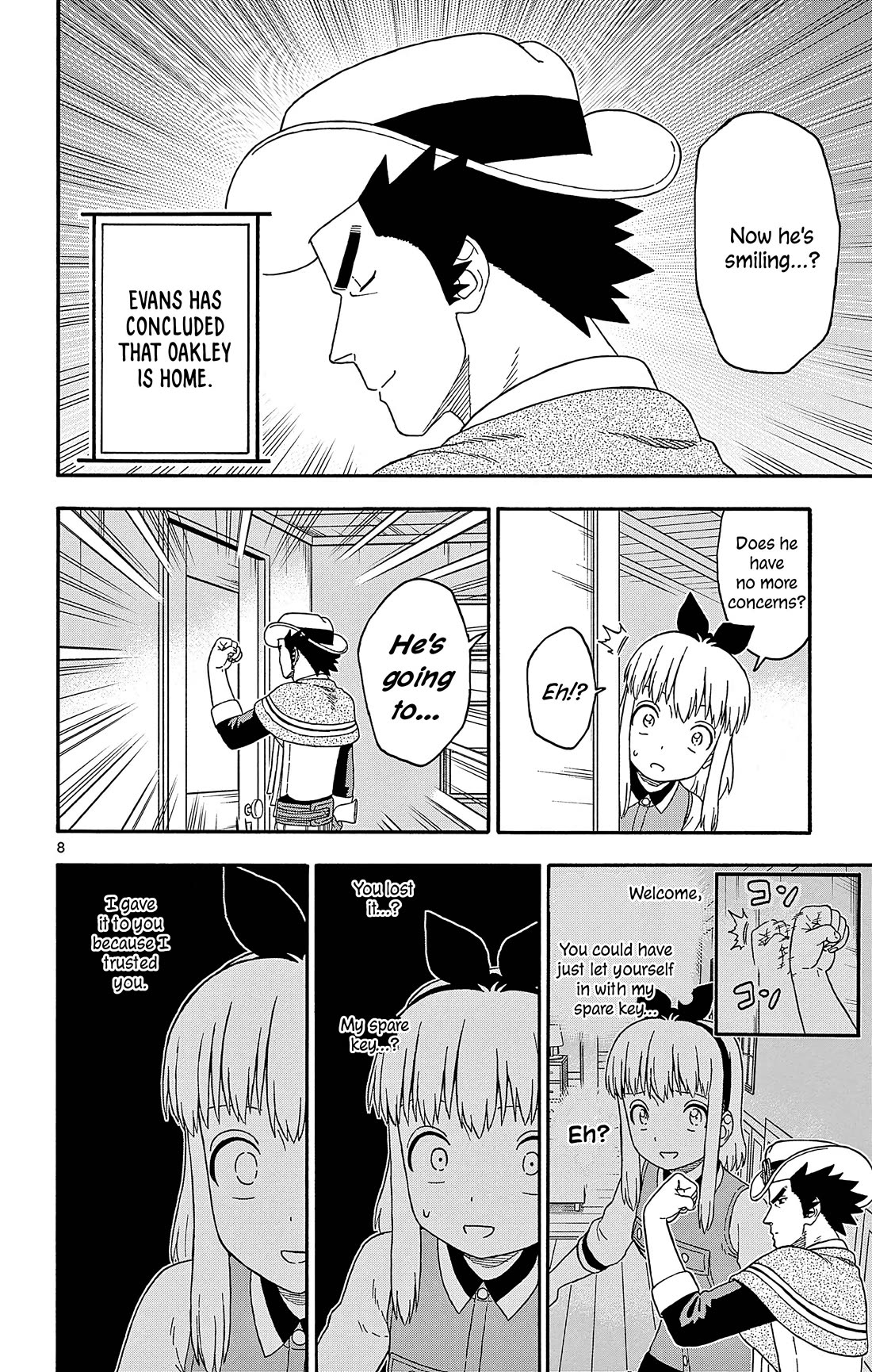 Hoankan Evans no Uso Chapter 192 page 8 - Chapter 192: Attack Plan ⑤
