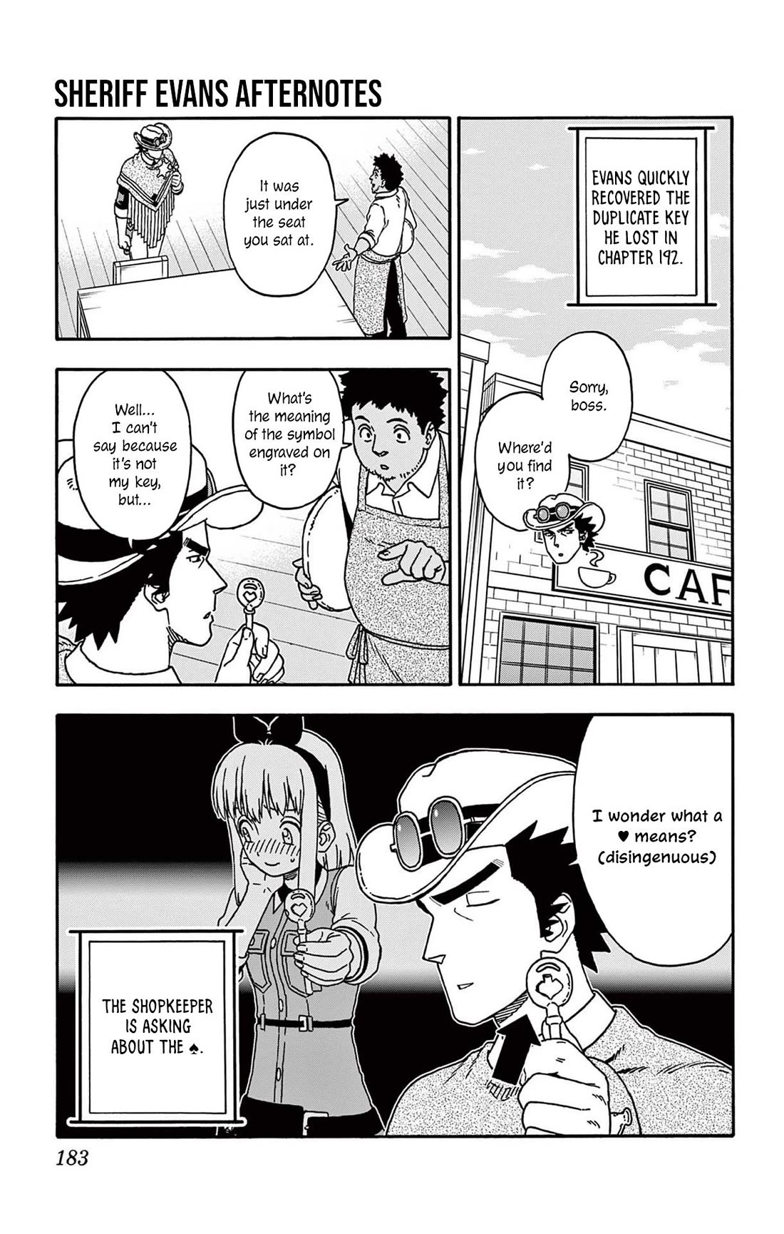 Hoankan Evans no Uso Chapter 193.5 page 6 - Chapter 193.5: Omake