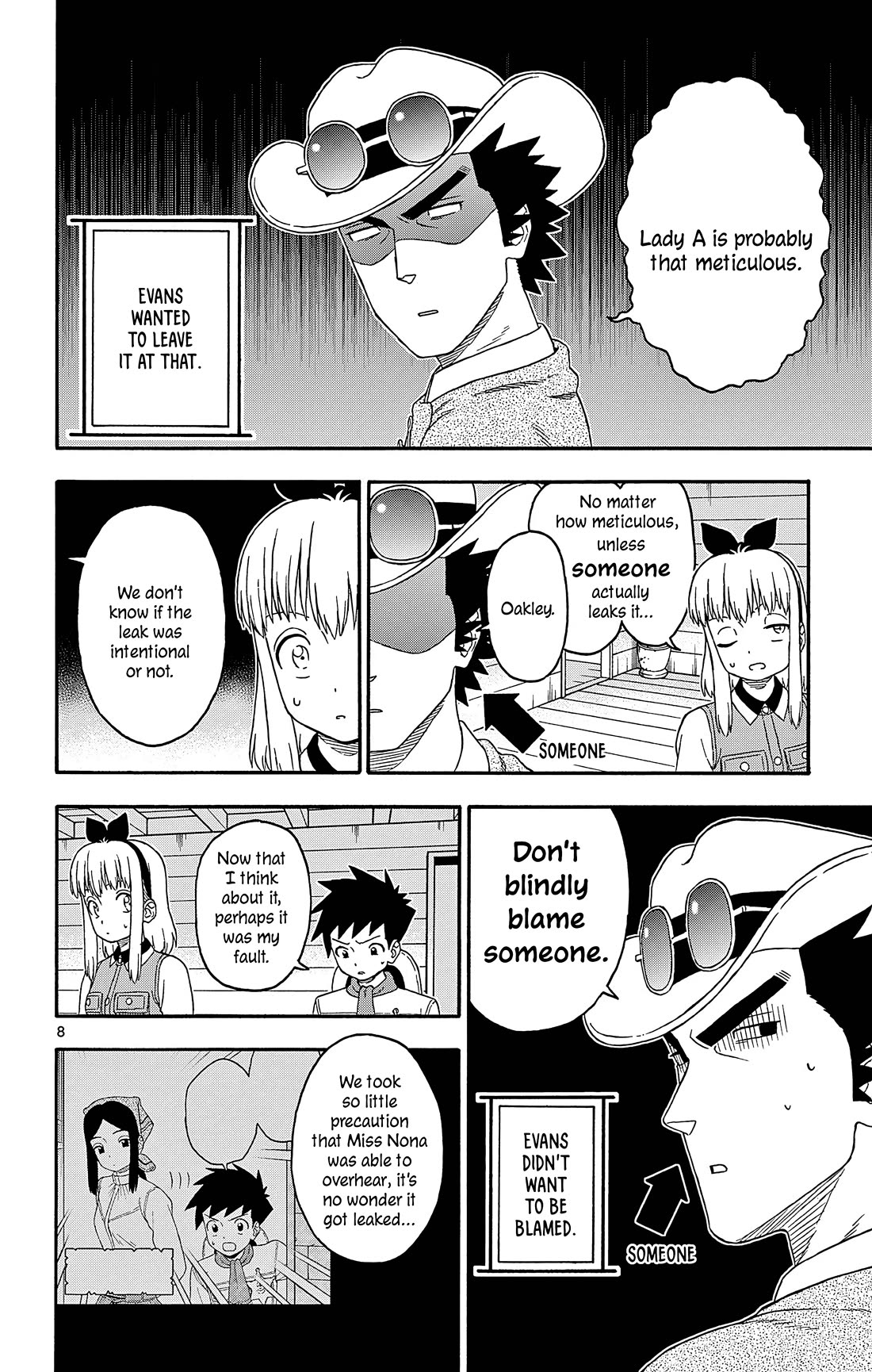 Hoankan Evans no Uso Chapter 193 page 8 - Chapter 193: Attack Plan ⑥