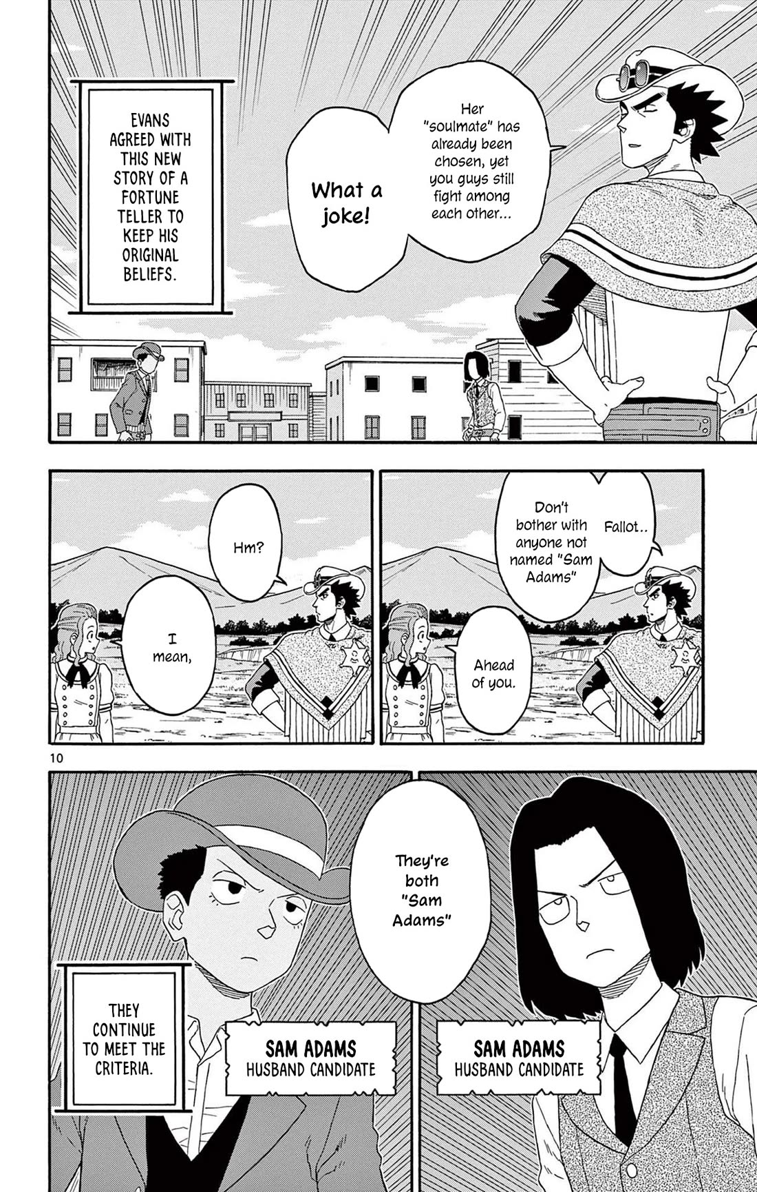 Hoankan Evans no Uso Chapter 195 page 10 - Chapter 195: The Sheriff Does Not Allow Duels