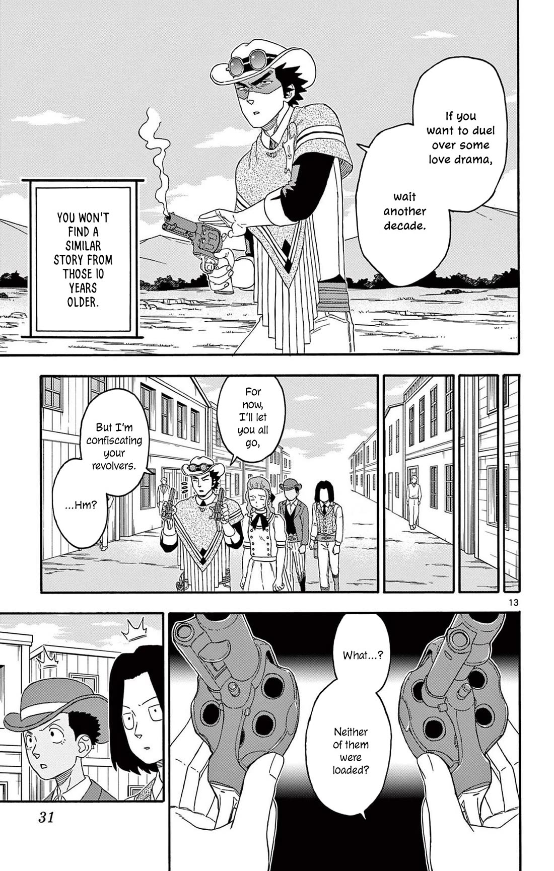 Hoankan Evans no Uso Chapter 195 page 13 - Chapter 195: The Sheriff Does Not Allow Duels