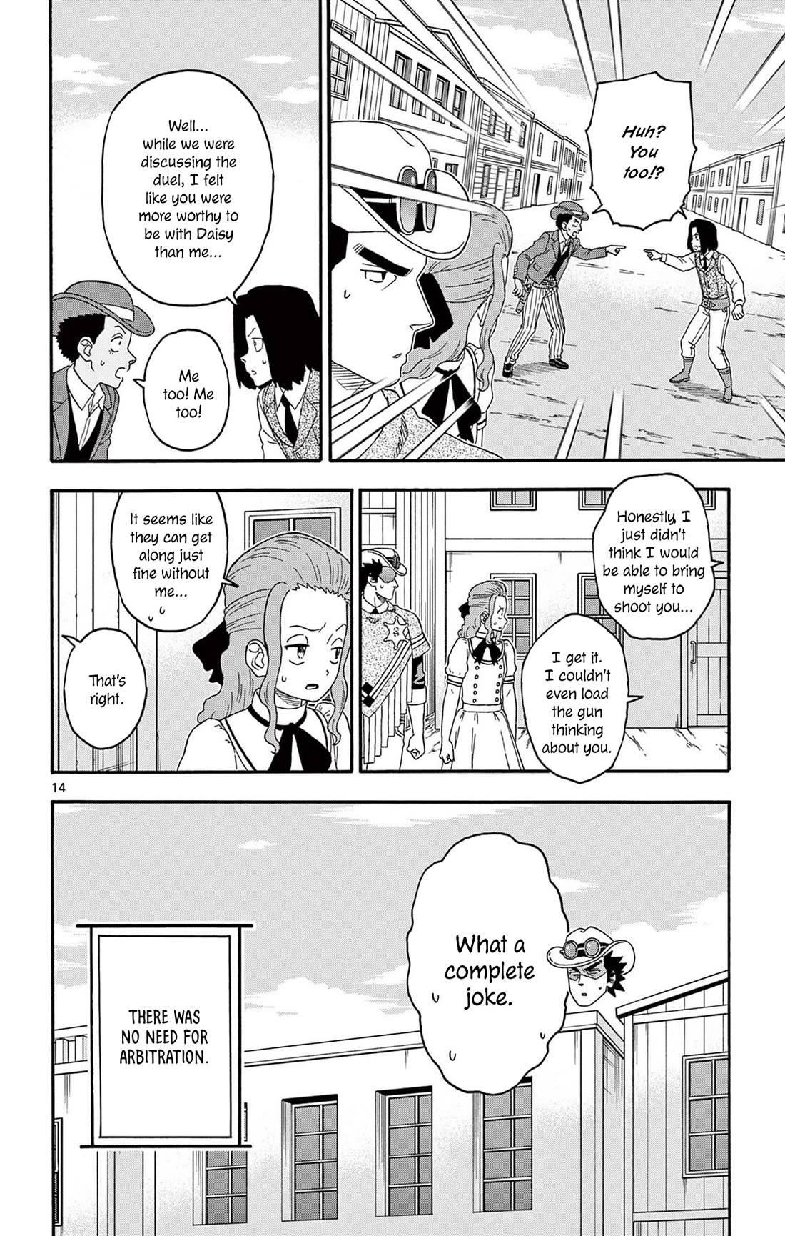 Hoankan Evans no Uso Chapter 195 page 14 - Chapter 195: The Sheriff Does Not Allow Duels
