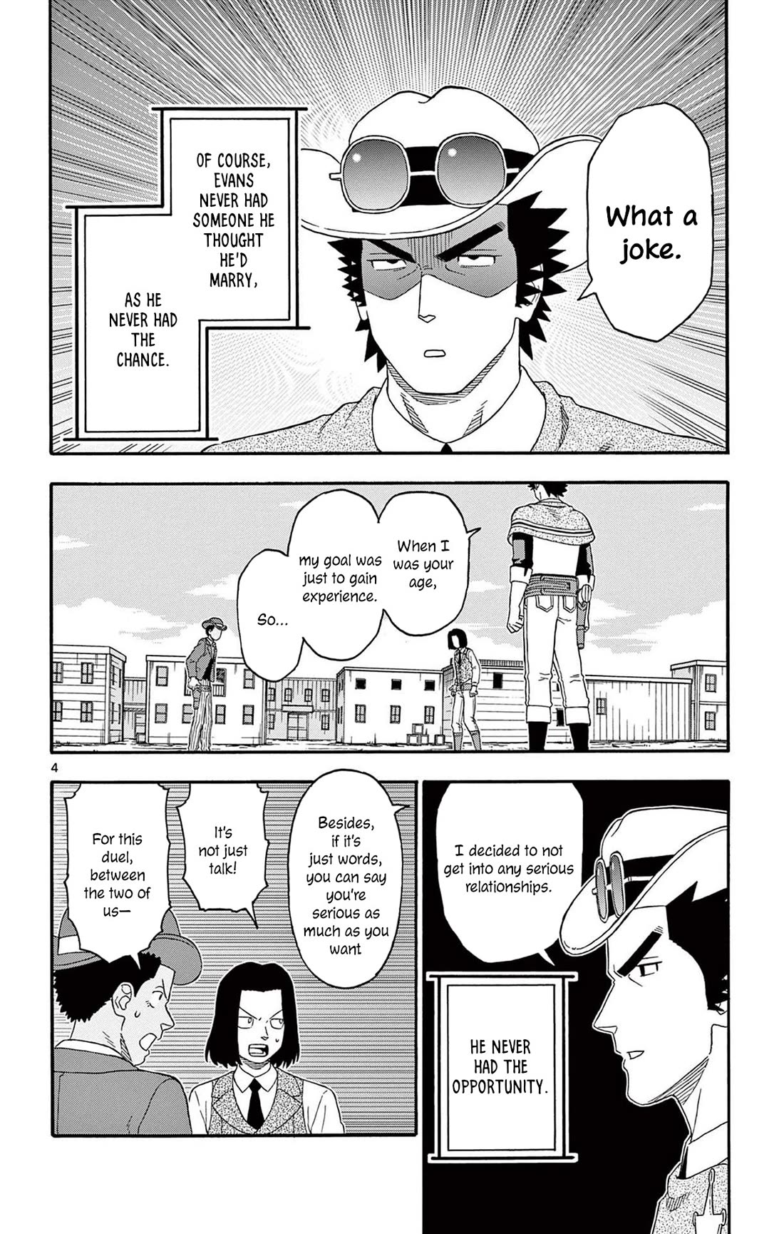 Hoankan Evans no Uso Chapter 195 page 4 - Chapter 195: The Sheriff Does Not Allow Duels