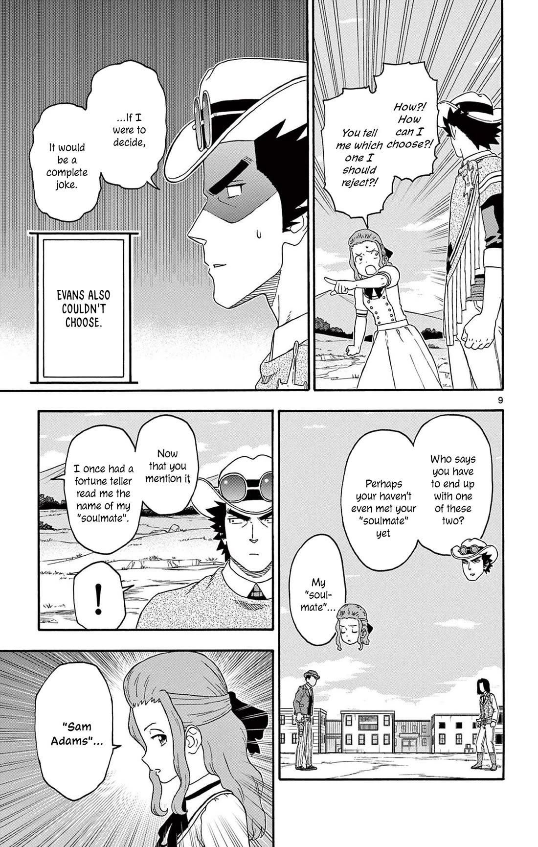 Hoankan Evans no Uso Chapter 195 page 9 - Chapter 195: The Sheriff Does Not Allow Duels