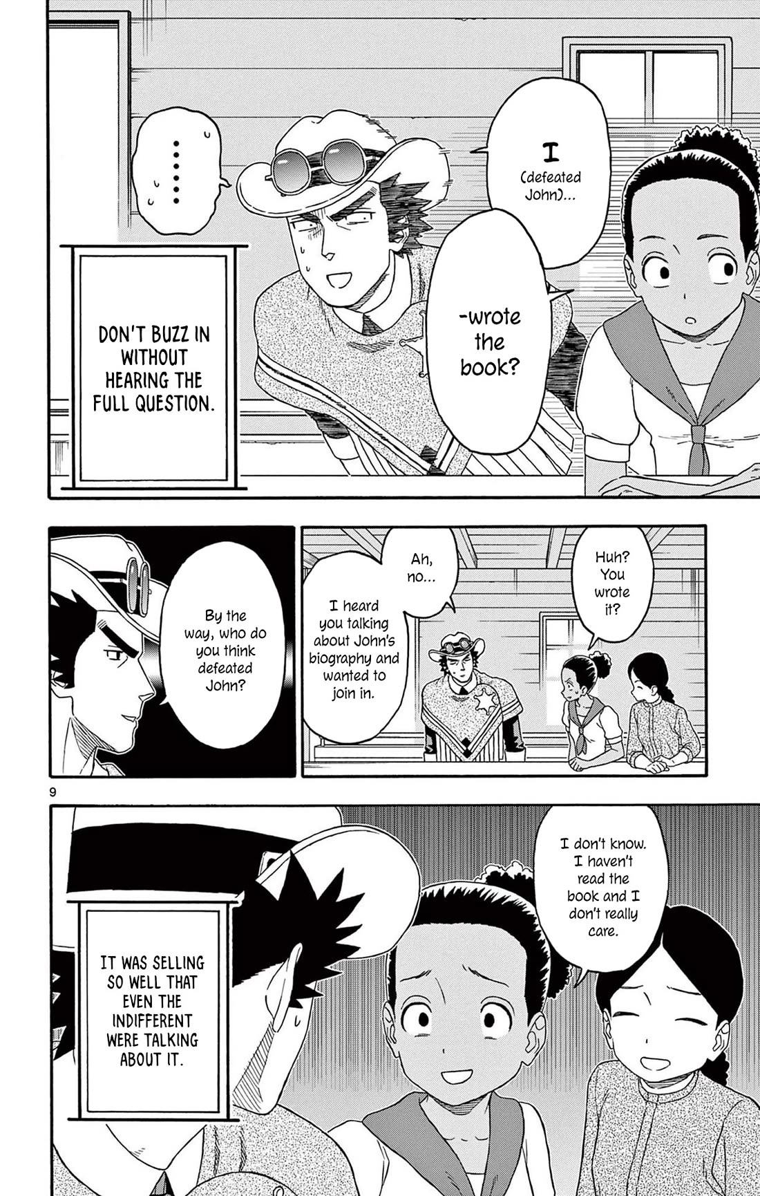 Hoankan Evans no Uso Chapter 196 page 10 - Chapter 196: John Didn't Say Who Defeated Him