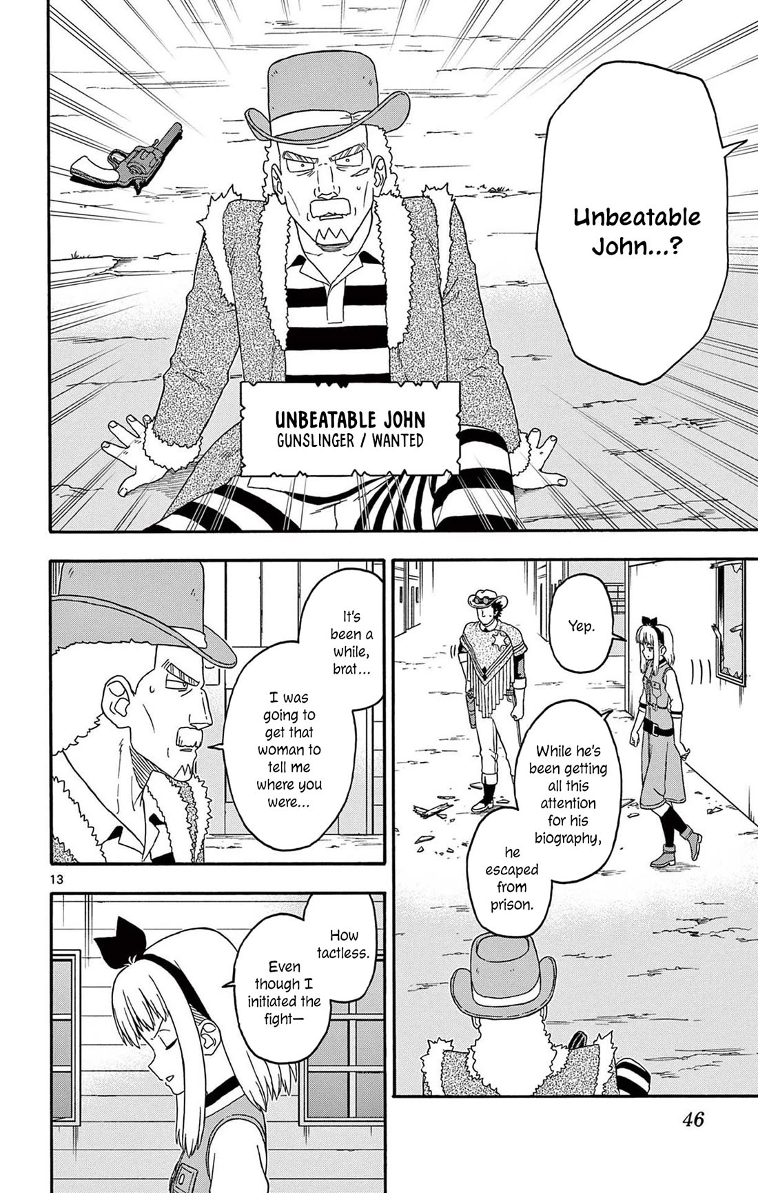 Hoankan Evans no Uso Chapter 196 page 14 - Chapter 196: John Didn't Say Who Defeated Him