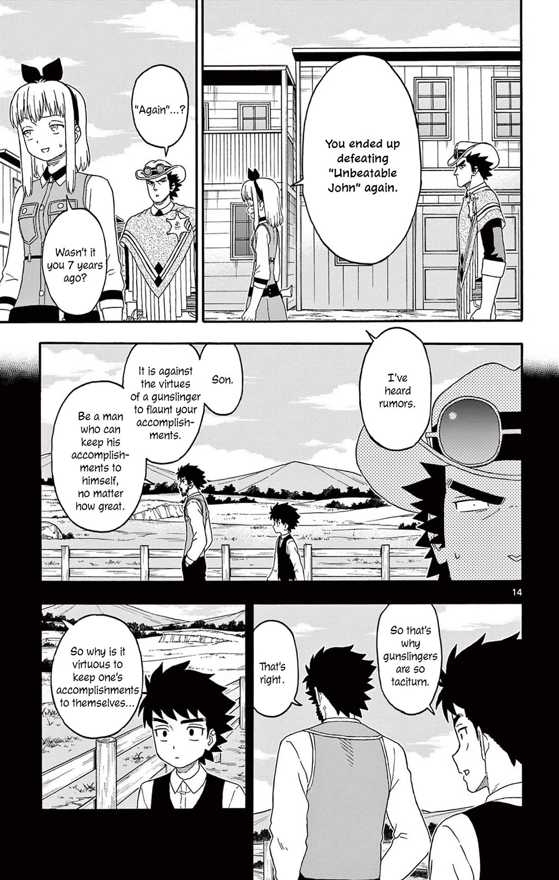 Hoankan Evans no Uso Chapter 196 page 15 - Chapter 196: John Didn't Say Who Defeated Him