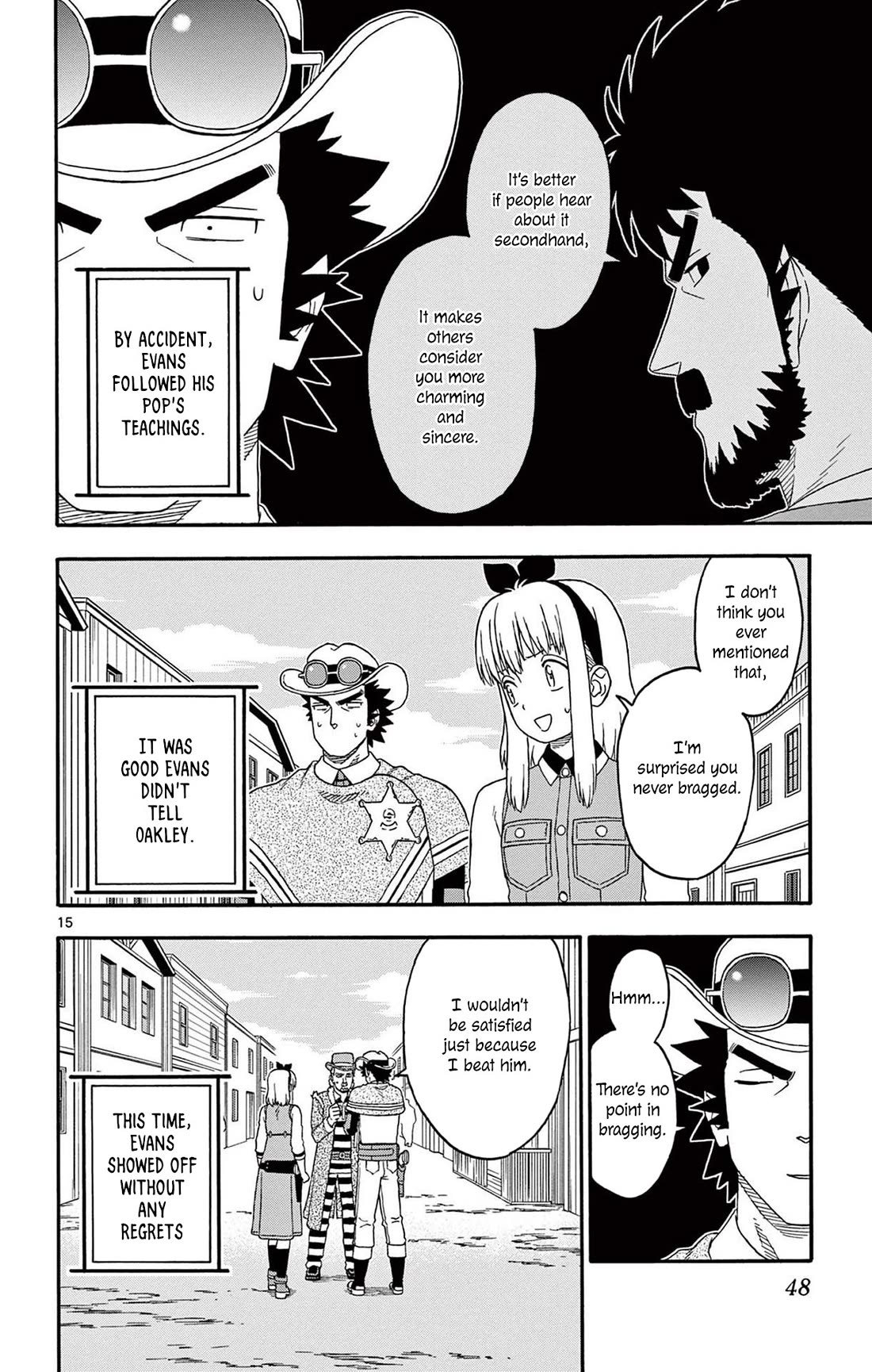 Hoankan Evans no Uso Chapter 196 page 16 - Chapter 196: John Didn't Say Who Defeated Him