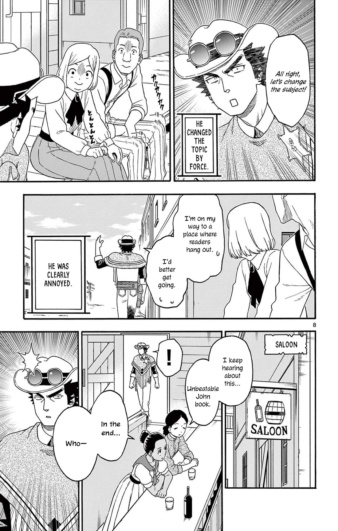 Hoankan Evans no Uso Chapter 196 page 9 - Chapter 196: John Didn't Say Who Defeated Him