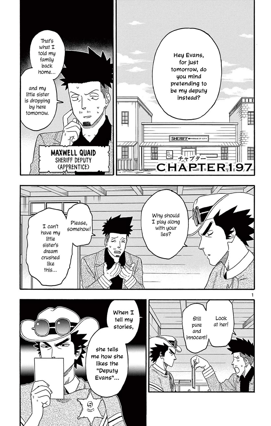 Hoankan Evans no Uso Chapter 197 page 1 - Chapter 197: No Obligation To Go Along With The Deputy's Lies