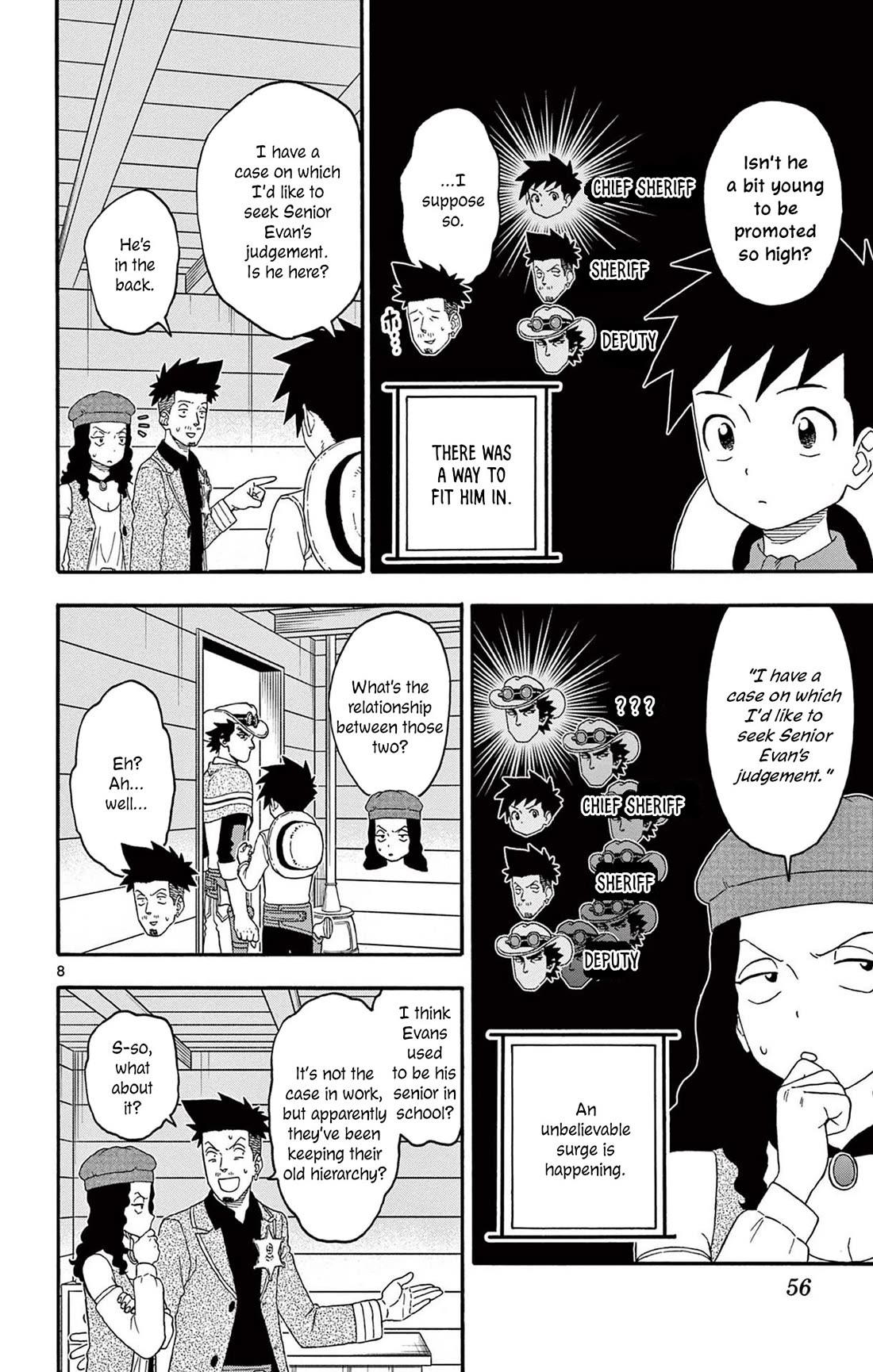 Hoankan Evans no Uso Chapter 197 page 8 - Chapter 197: No Obligation To Go Along With The Deputy's Lies
