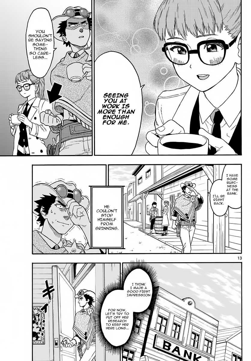 Hoankan Evans no Uso Chapter 2 page 13 - Chapter 2: A Sheriff Doesn't Let Love End