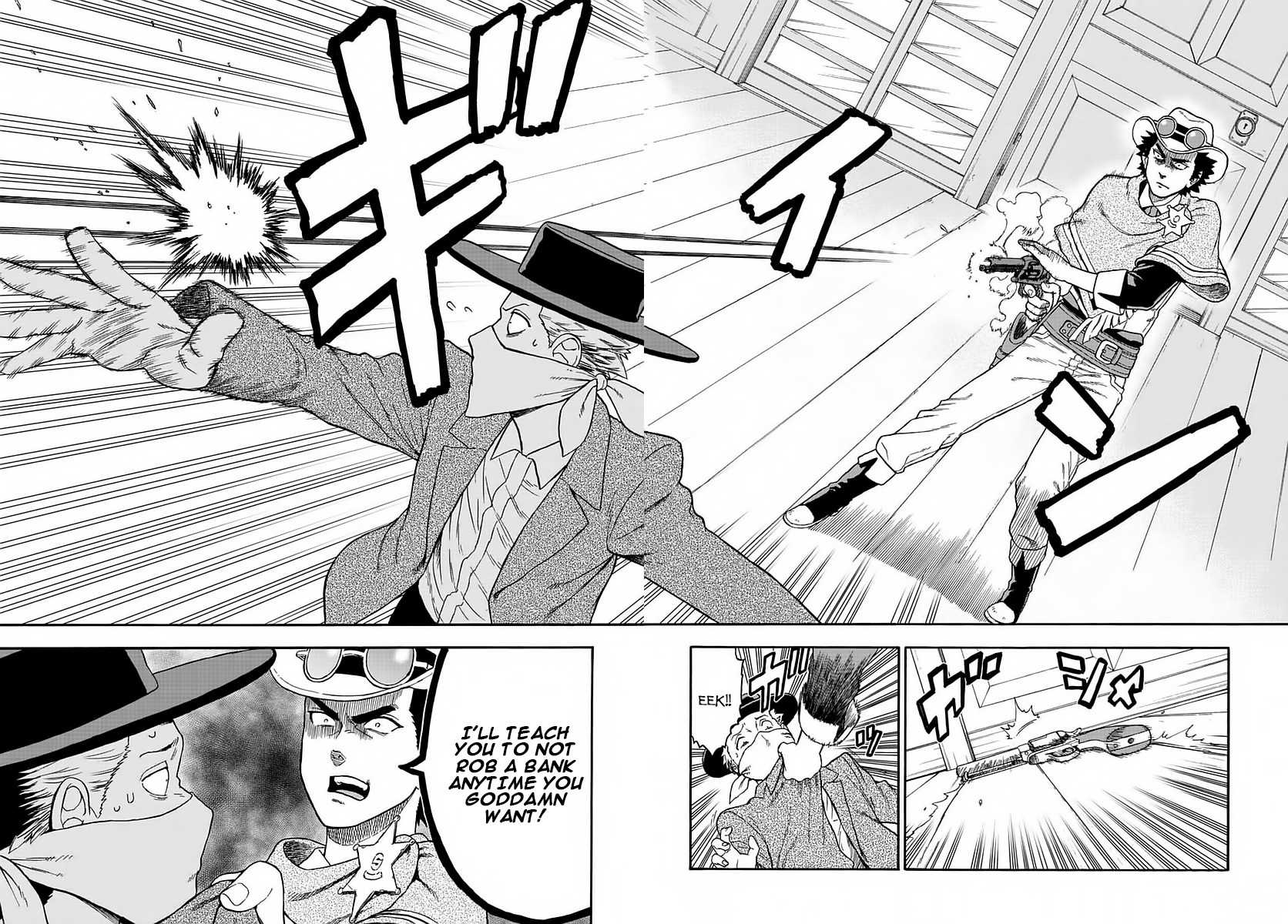 Hoankan Evans no Uso Chapter 2 page 16 - Chapter 2: A Sheriff Doesn't Let Love End