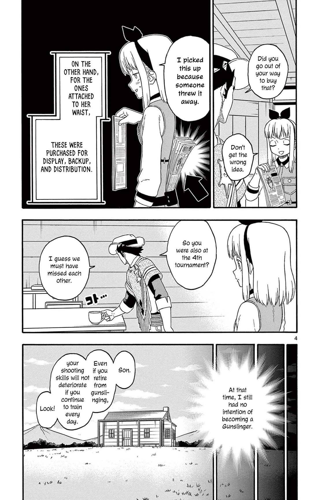 Hoankan Evans no Uso Chapter 200 page 5 - Chapter 200: Get Your Gun ①