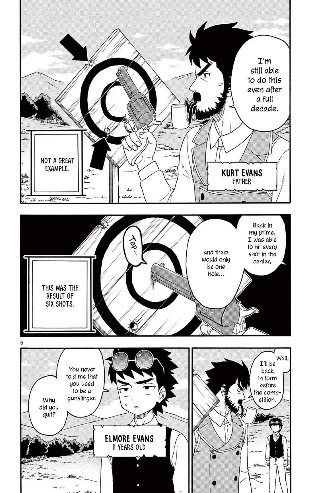Hoankan Evans no Uso Chapter 200 page 6 - Chapter 200: Get Your Gun ①
