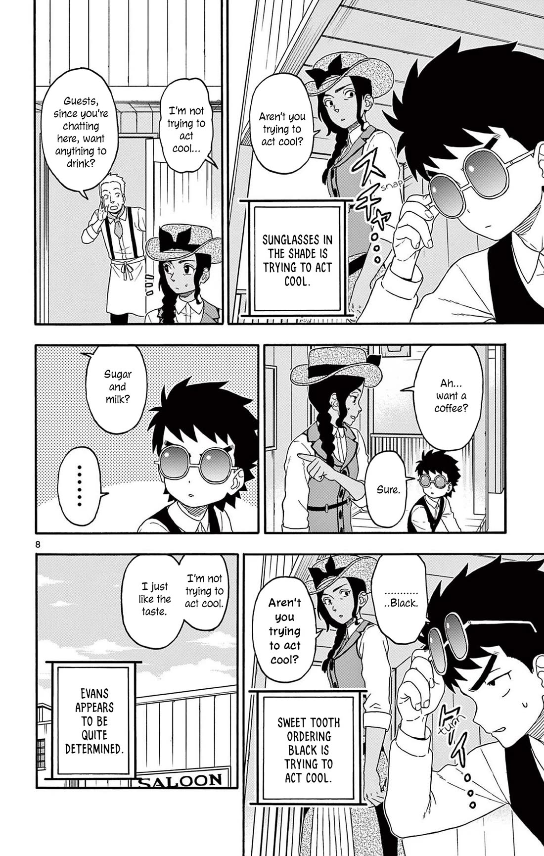 Hoankan Evans no Uso Chapter 201 page 8 - Chapter 201: Get Your Gun ②