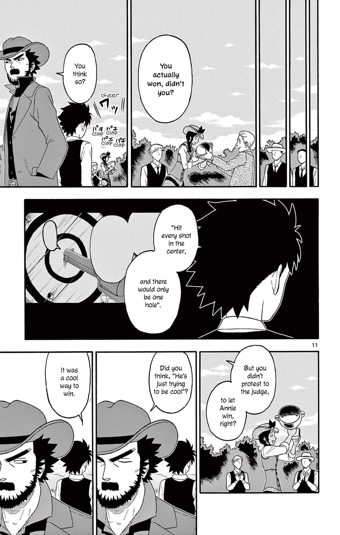 Hoankan Evans no Uso Chapter 202 page 11 - Chapter 202: Get Your Gun ③